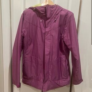 Burton Purple Hooded Snowboard/ski Jacket